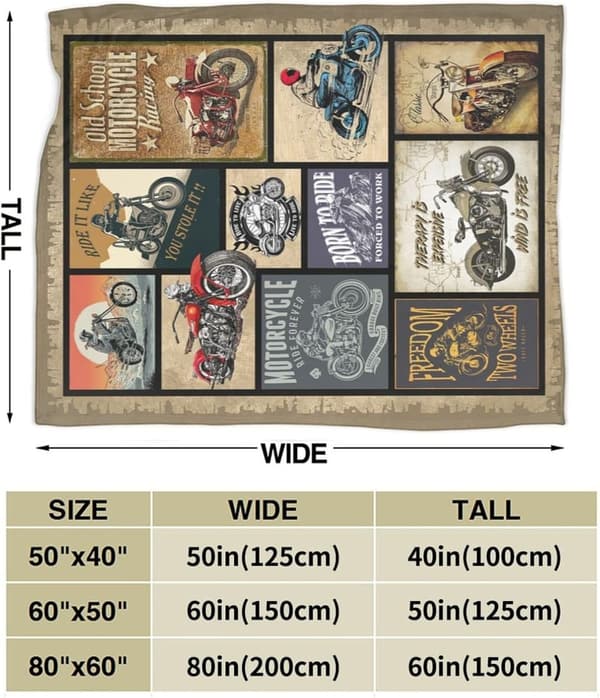 Cozy Plush Fleece Throw Blanket for Adults & Kids, 50x40 Inch