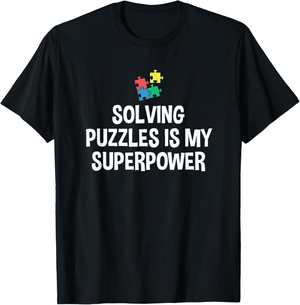 Puzzle Lover Jigsaw Puzzle T-Shirt for Superfans