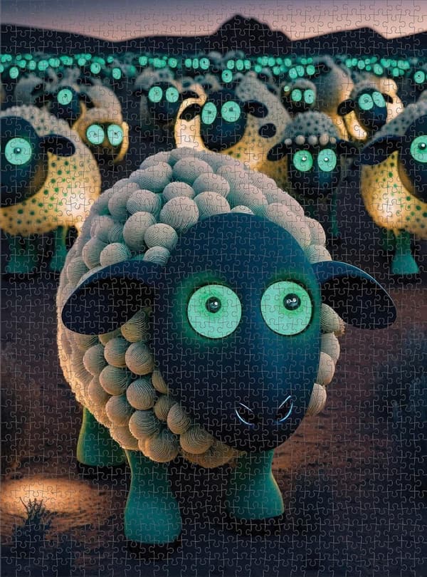 Henry and The Herd 1000-Piece Jigsaw Puzzle for Animal Lovers