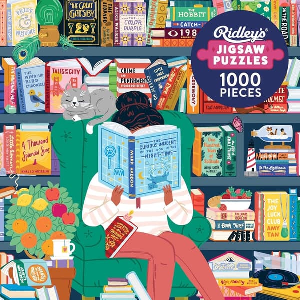 50 Must-Read Books Puzzle - 1000 Pieces for Book Lovers