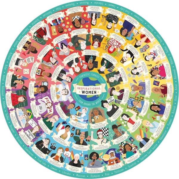 Inspirational Feminist Icons 1000-Piece Jigsaw Puzzle