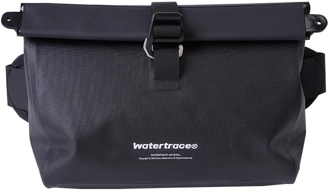 Waterproof Fanny Pack for Snorkeling and Water Sports (Black)