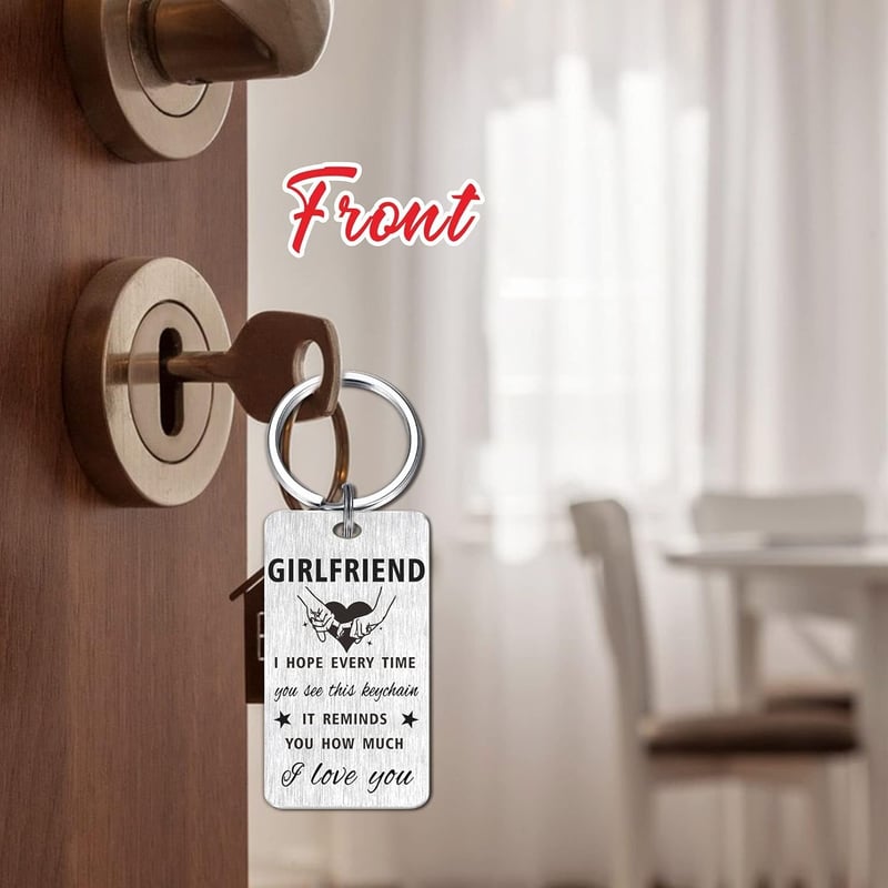 Valentine's Day Keychain Gift for Girlfriend