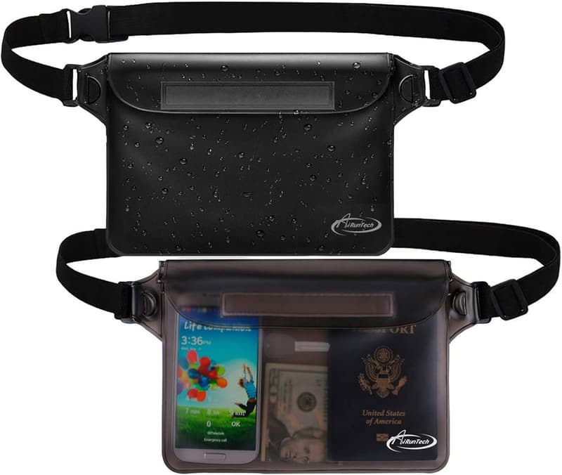 Waterproof Fanny Pack with Waist Strap for Travel & Water Sports