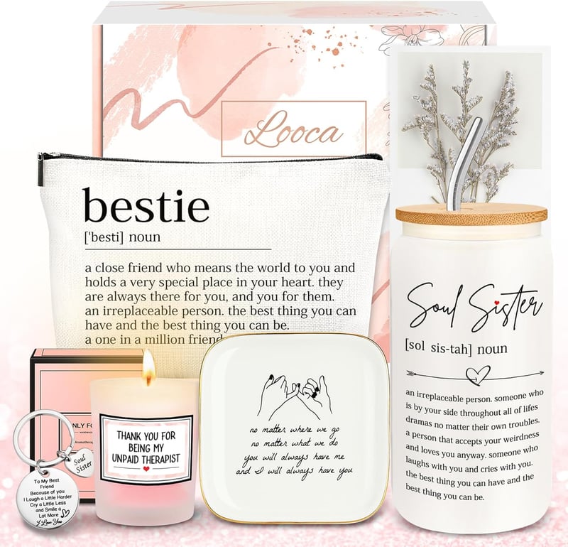 Birthday Gifts for Women - Best Friend Friendship Keepsakes