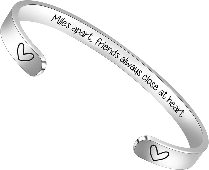 Inspirational Cuff Bracelet for Women - Personalized Gift