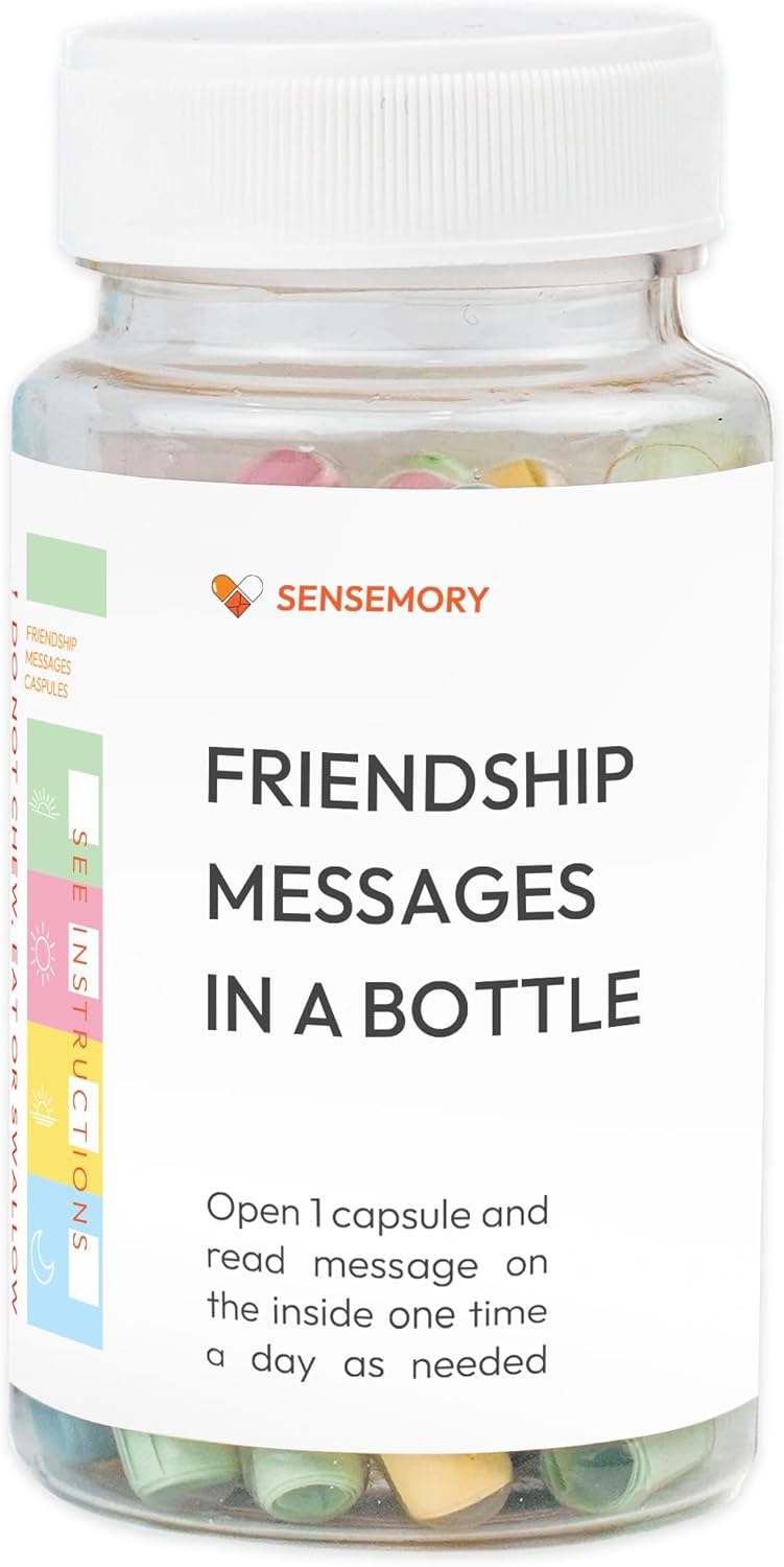 Friendship Capsule Messages in a Bottle - Cute Gifts for Besties