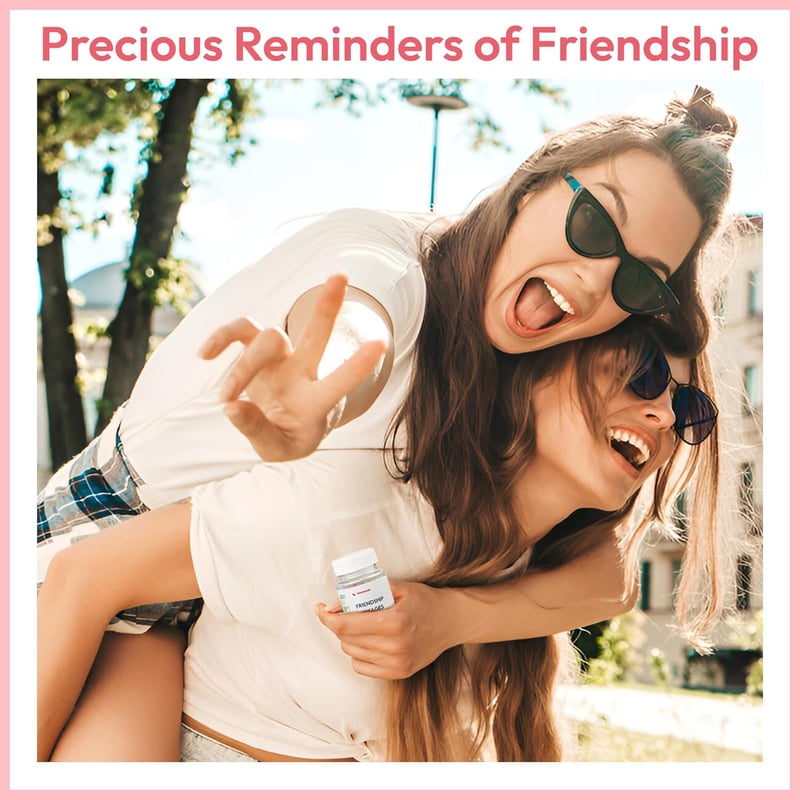 Friendship Capsule Messages in a Bottle - Cute Gifts for Besties