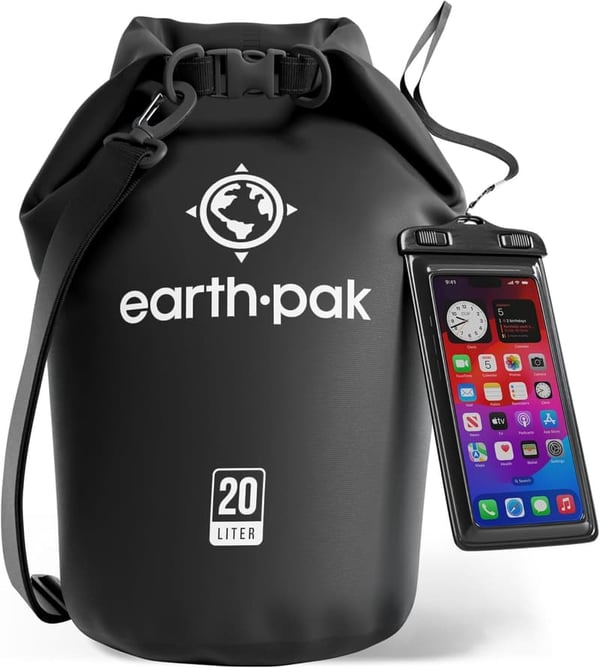 Waterproof Dry Bag Backpack with Phone Case for Kayaking