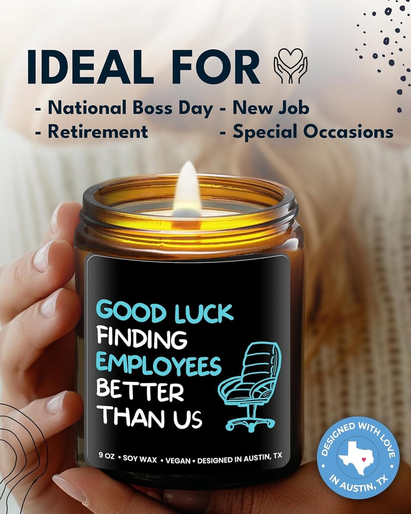 Funny Candle for Boss – Best Gag Gift for National Boss Day