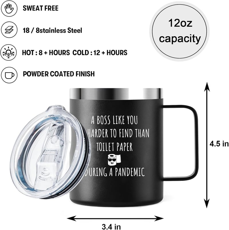 Appreciation Mug for Boss - 12oz Gift for Any Occasion