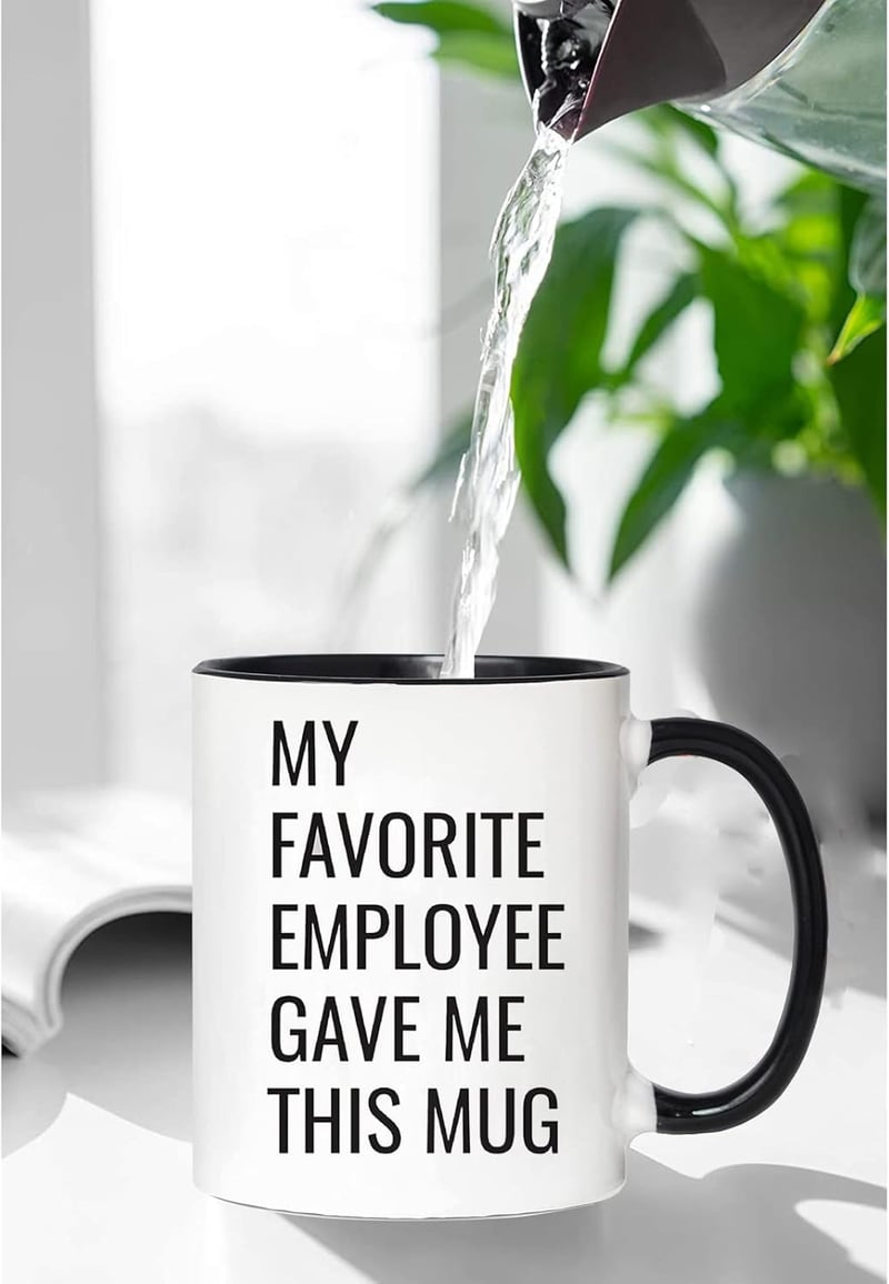 Funny Gag Coffee Mug for Boss - 11oz Ceramic Gift