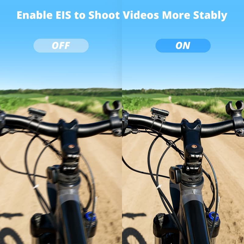 4K WiFi Action Camera with EIS & Accessories Kit