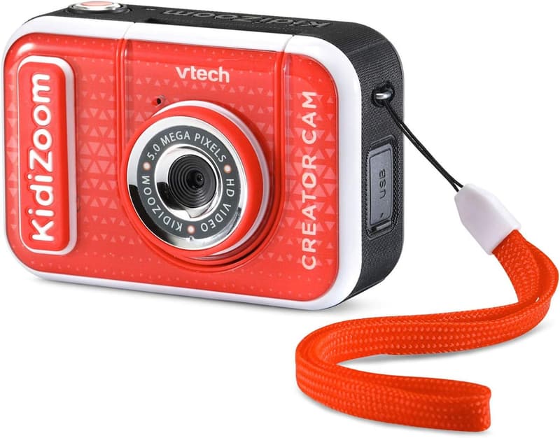 VTech KidiZoom Creator Cam for Kids, Red
