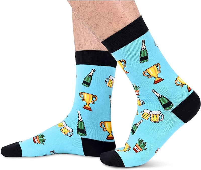 Retirement Gift: Funny Office Socks for Men