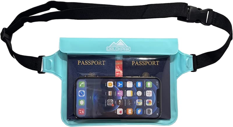 Waterproof Fanny Pack with Secret Holder for Beach Activities