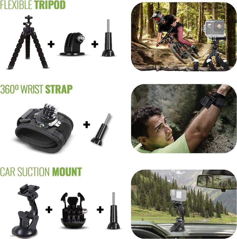 GoPro HERO11 Black Mini Waterproof Action Camera Bundle