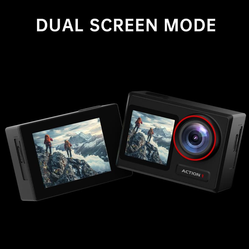 4K Underwater Action Camera with 64GB Card and EIS