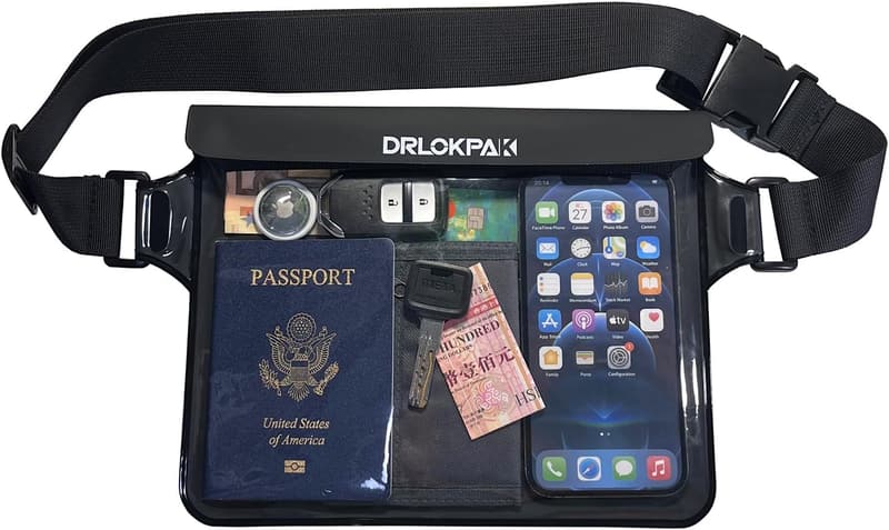 Waterproof Waist Pouch Fanny Pack for Beach and Water Sports