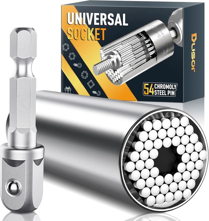 Father's Day Super Universal Socket Set with Power Drill Adapter