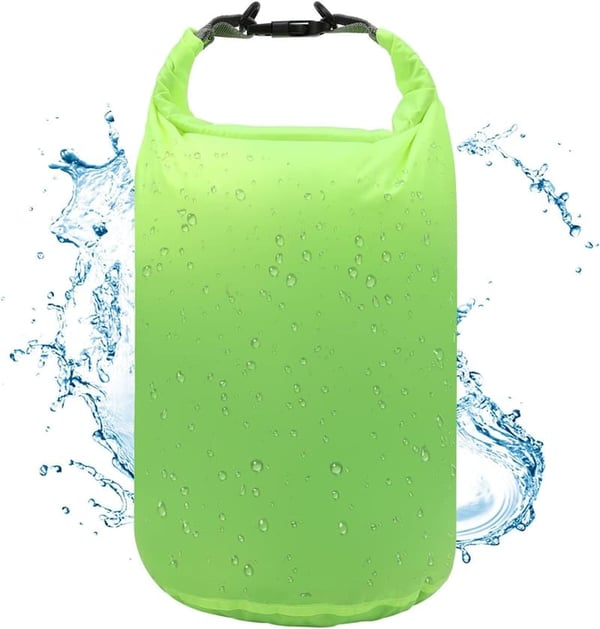 Waterproof Dry Storage Bag for Kayaking & Hiking - 40L Green
