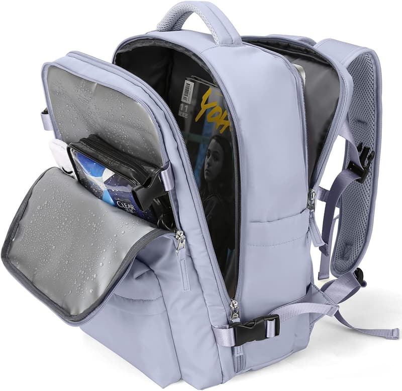 Flight Approved Large Travel Backpack for Men & Women