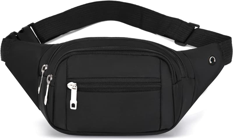 Unisex Adjustable Crossbody Fanny Pack for Outdoor Activities