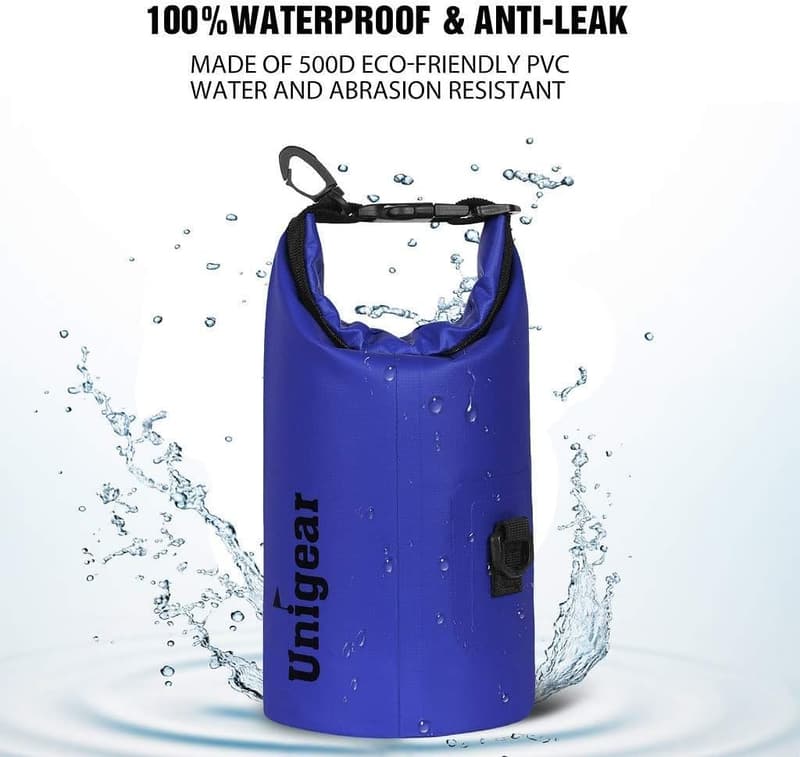 Waterproof Dry Bag (2L-40L) for Kayaking, Fishing & Camping