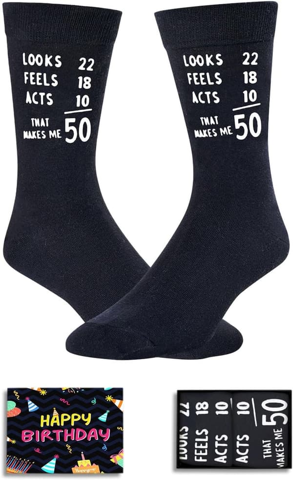 50th Birthday Gifts for Him & Her, Fun 50-Year-Old Gifts