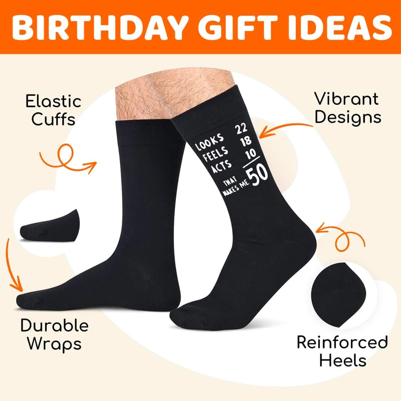 50th Birthday Gifts for Him & Her, Fun 50-Year-Old Gifts