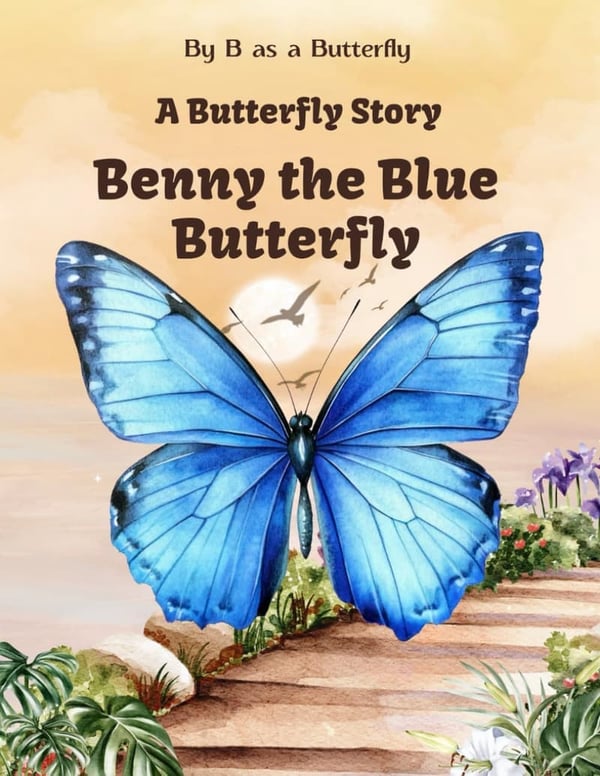 Benny the Blue Butterfly Plush Toy