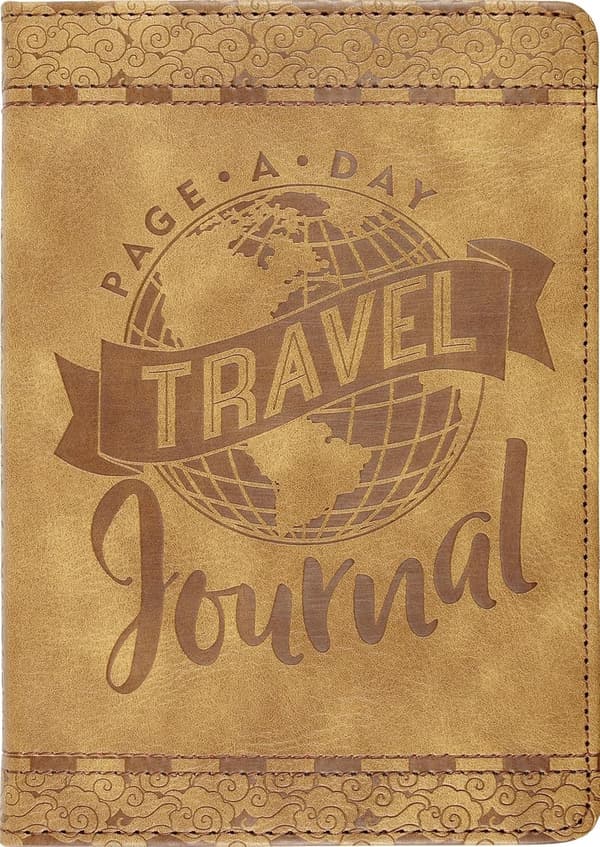 Artisan Travel Journal in Vegan Leather