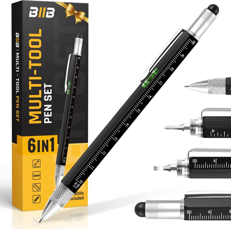 Personalized 6-in-1 Multitool Pen for Father's Day