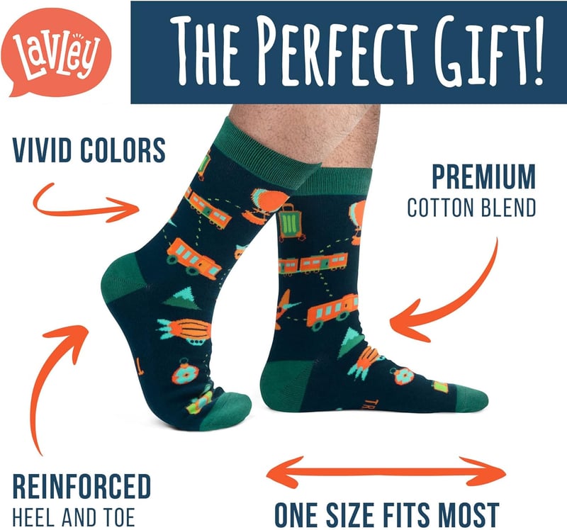 Travel Enthusiast Socks - Fun Gift for Adventurers
