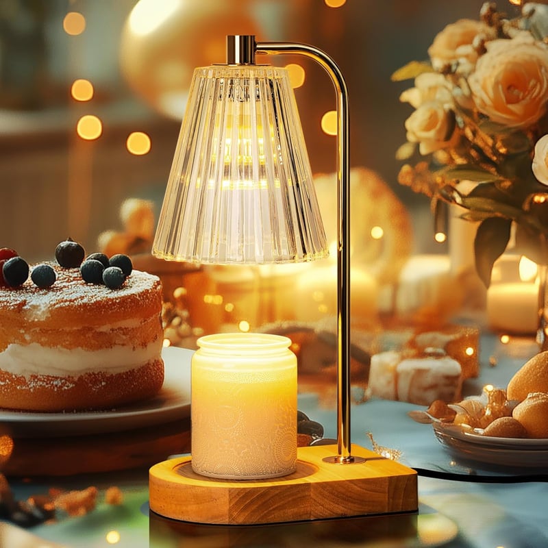 Birthday Candle Warmer Lamp with Timer - Unique Gift for Women