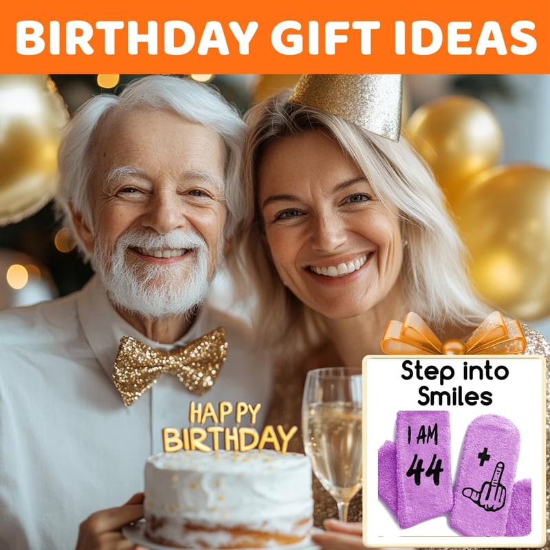 45th Birthday Socks for Women - Fun Gift Idea