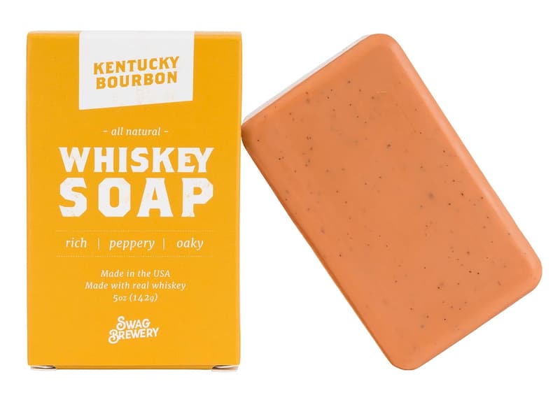 All-Natural Kentucky Bourbon Whiskey Soap for Men