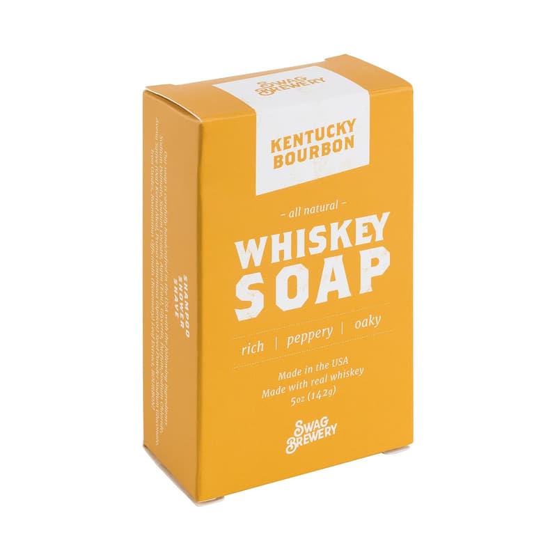 All-Natural Kentucky Bourbon Whiskey Soap for Men