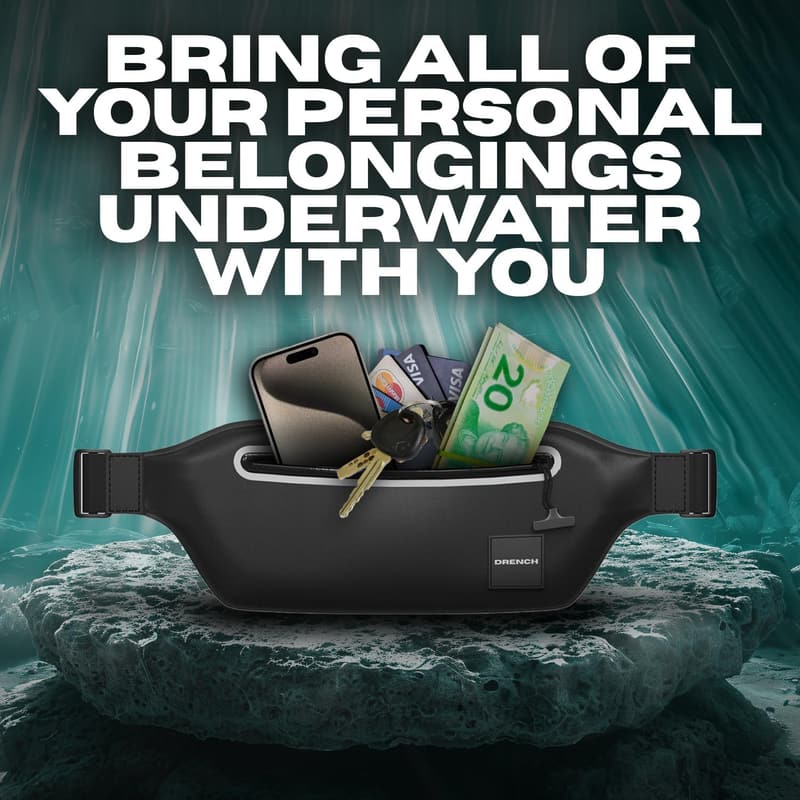 Underwater Waterproof Fanny Pack for Swimming & Boating
