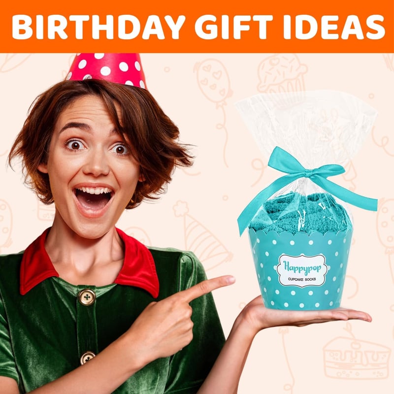Birthday Gifts for Women – Fuzzy Socks for Her in 40s & 50s