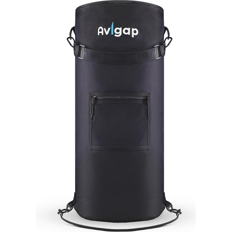 Portable Odor & Leak Resistant Boat Trash Can for Fishing