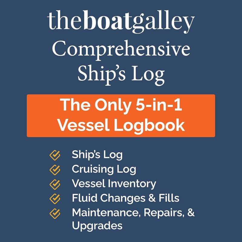 Boat Travel Logbook - 5-in-1 Maintenance & Trip Tracker