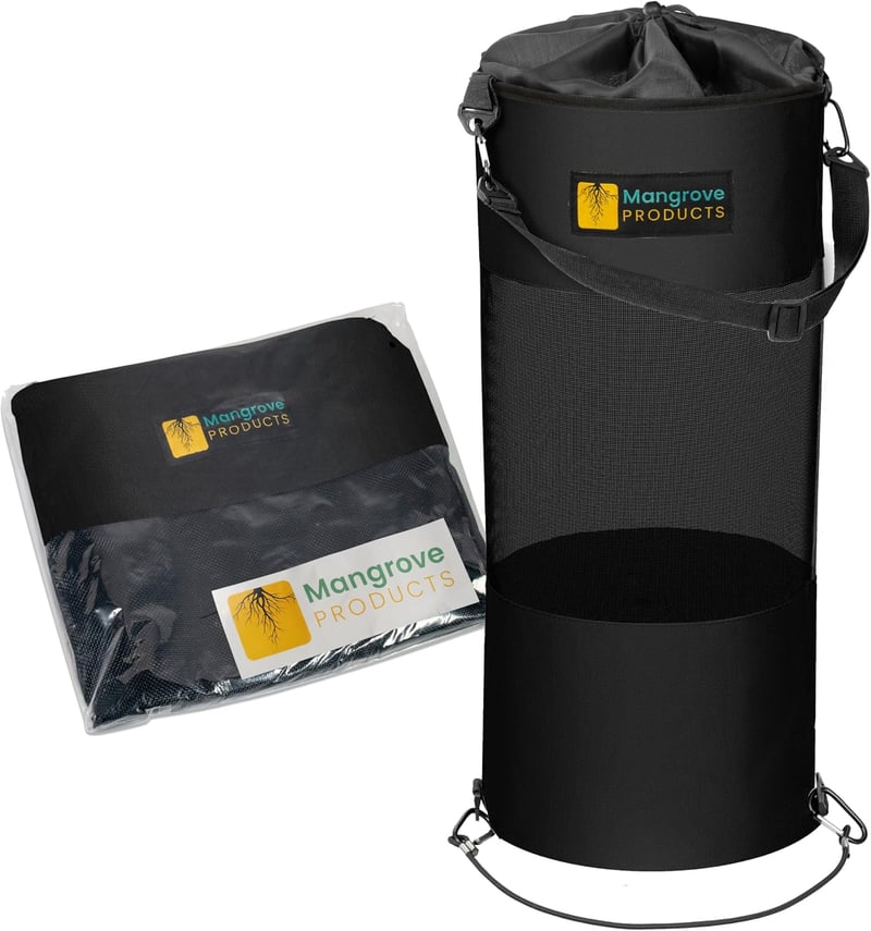 Portable Trash Can for Boating & Camping - Reusable Bag