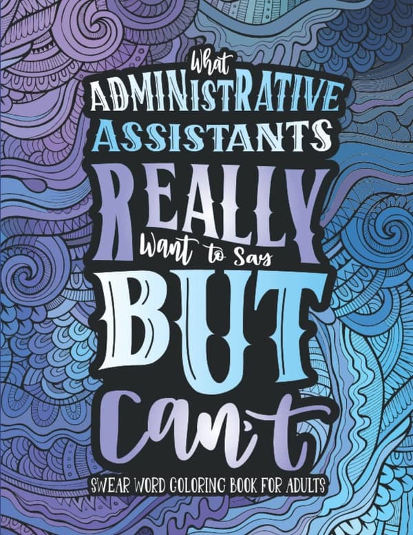 Administrative Professional Day Coloring Book for All