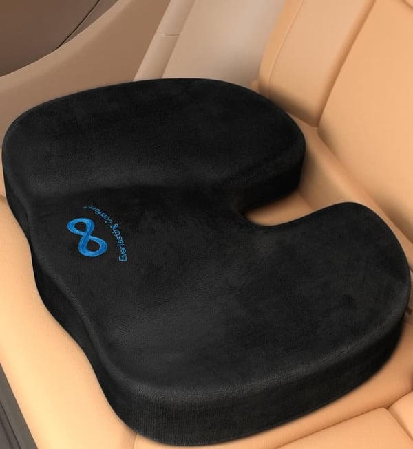Memory Foam Car Seat Cushion for Tailbone Pain Relief