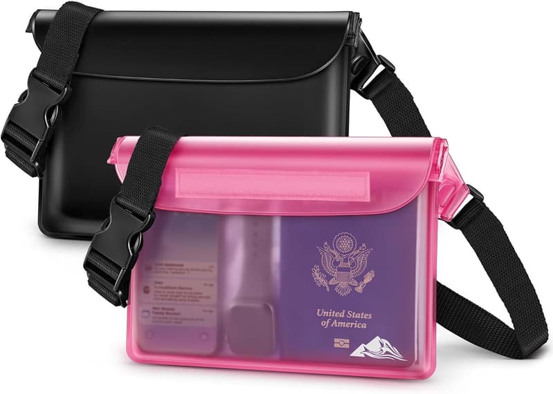 HEETA Waterproof Fanny Pack with Touch Screen - 2/3/4 Pack for Outdoors