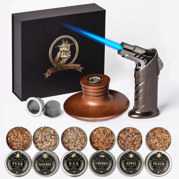 Cocktail Smoker Kit for Whiskey Lovers - Perfect Gift for Men