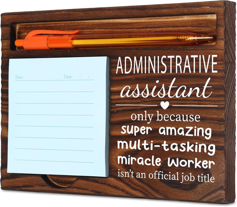 Admin Assistant Day Funny Gift Notes Pad Set for Office