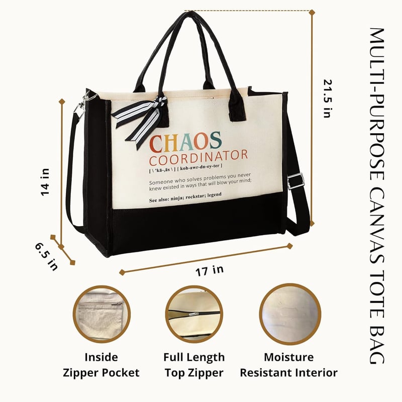 Administrative Professional Day Canvas Tote Bag for Women