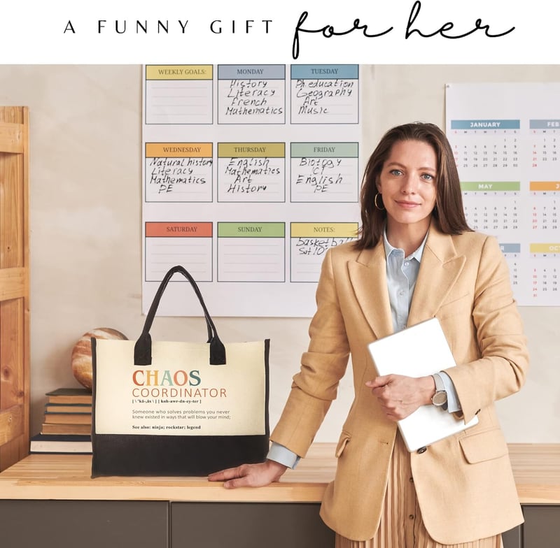 Administrative Professional Day Canvas Tote Bag for Women